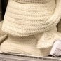IKEA Birgit STRÃ… Bedspread Throw BLANKET Afghan COTTAGE Beige Off-White Stra