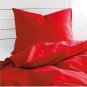 IKEA Dvala KING Duvet COVER and Pillowcases Set RED Solid