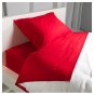 IKEA Dvala KING Duvet COVER and Pillowcases Set RED Solid