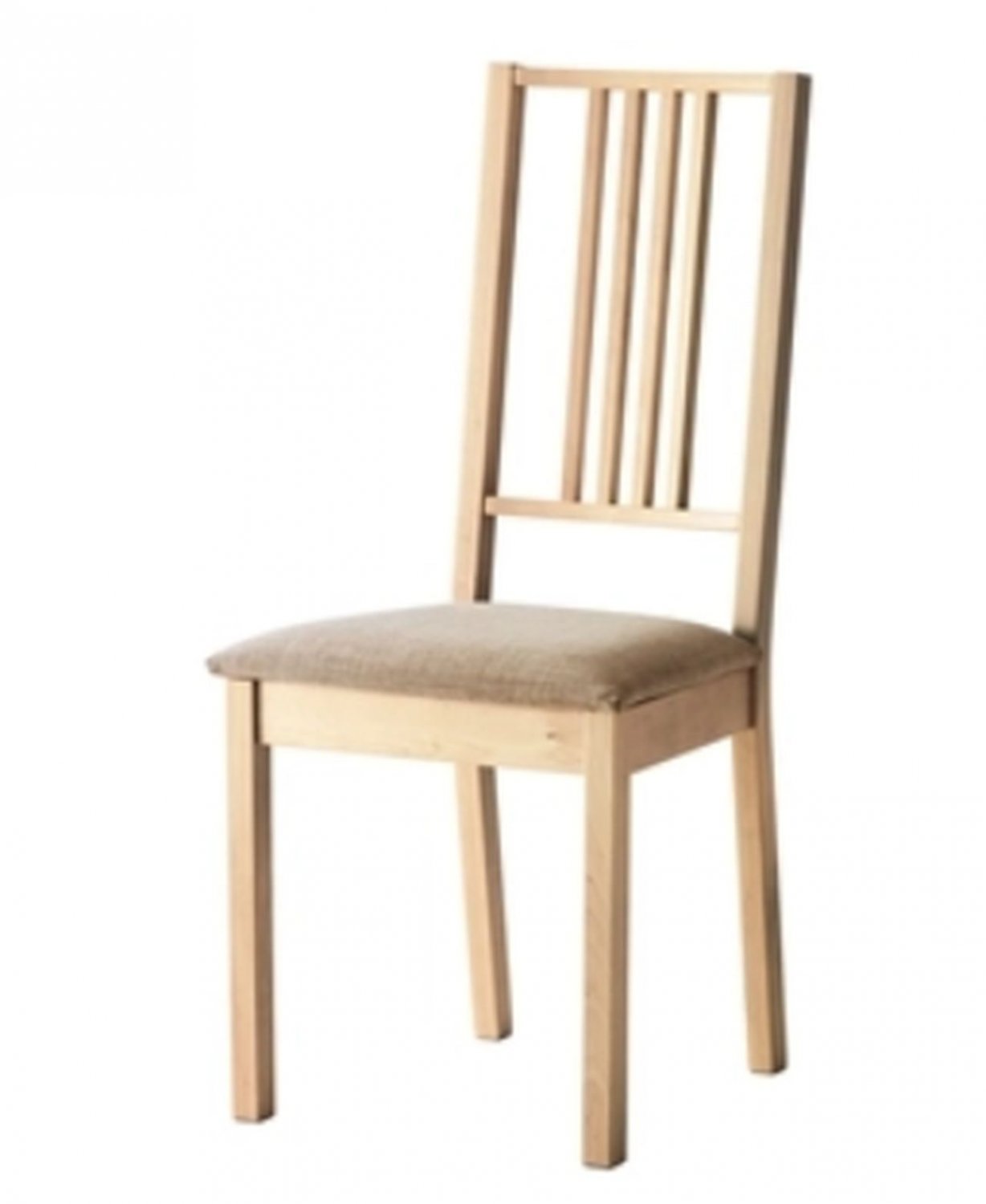 IKEA Borje Dining Chair SLIPCOVERS Covers SET of 4 Skiftebo Beige BÖRJE New