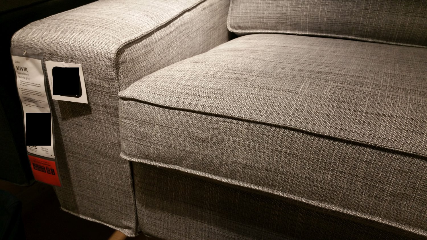 karlstad sofa bed cover isunda grey