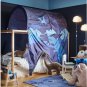 IKEA Child's KURA Dinosaur Bed Canopy Tent Toy Xmas Girl Boy Blue