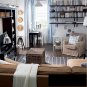 IKEA Ektorp Loveseat sofa with Chaise COVER Slipcover IDEMO LIGHT BROWN Cotton Original
