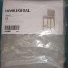 IKEA Henriksdal ORRSTA LIGHT GRAY Bar Stool SLIPCOVER Barstool COVER 19" 48cm