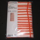 IKEA Odestrad TWIN Single Duvet COVER and Pillowcase Set ORANGE Lines ÖDESTRÄD