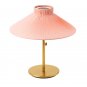 IKEA Solvinden LED Patio Table Lamp SOLAR POWER Light Pink Gold Outdoor