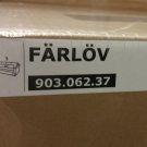 IKEA Farlov 5 Seat Right Sectional Sofa SLIPCOVER 2+3 corner Cover Djuparp Dark Gray FÄRLÖV