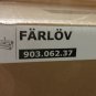 IKEA Farlov 5 Seat Right Sectional Sofa SLIPCOVER 2+3 corner Cover Djuparp Dark Gray FÃRLÃV New