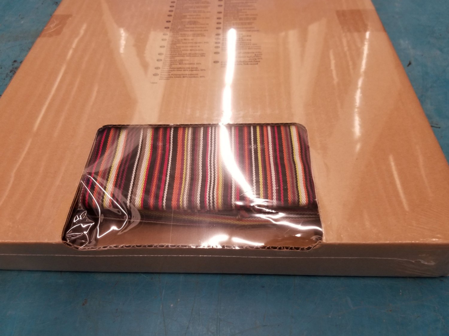 IKEA Mellby Armchair SLIPCOVER Chair Cover KULLADAL Multicolor Stripes