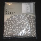 IKEA Ransby TWIN Duvet COVER Pillowcase Set GOLD GREEN GRAY CREAM Crochet Design