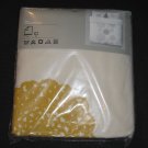 IKEA Ransby KING Duvet COVER Pillowcases Set GOLD GREEN GRAY CREAM Crochet Design