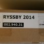 IKEA Ryssby RED Wooden STOOL Chair Footstool Solid Wood Scandinavian Country Swedish Xmas Vinter