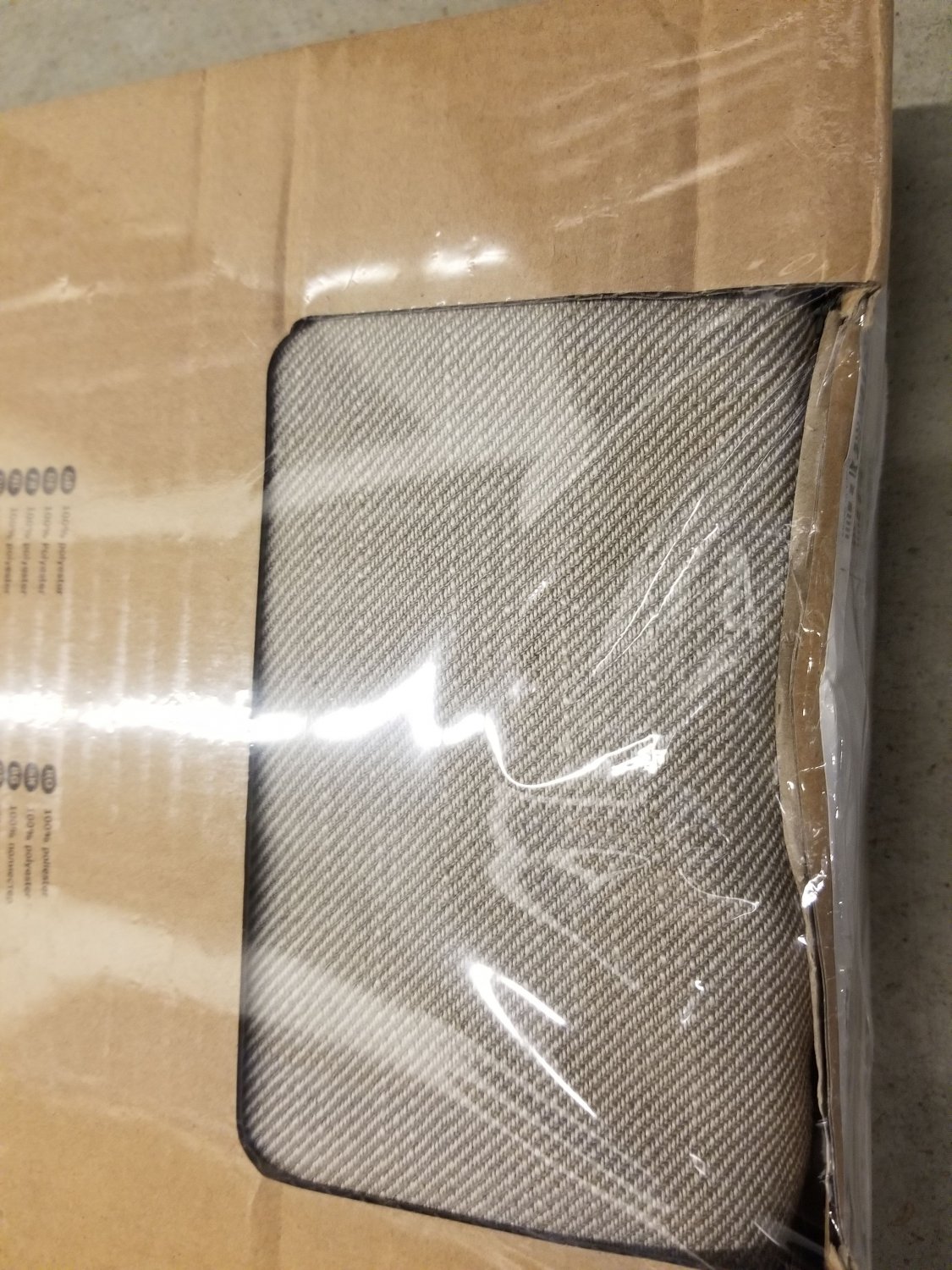 IKEA Ektorp 3 Seat Sofa COVER Slipcover NORDVALLA DARK BEIGE