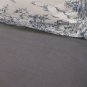 IKEA Ektorp Armchair COVER Chair Slipcover SVANBY GRAY Grey Linen Blend