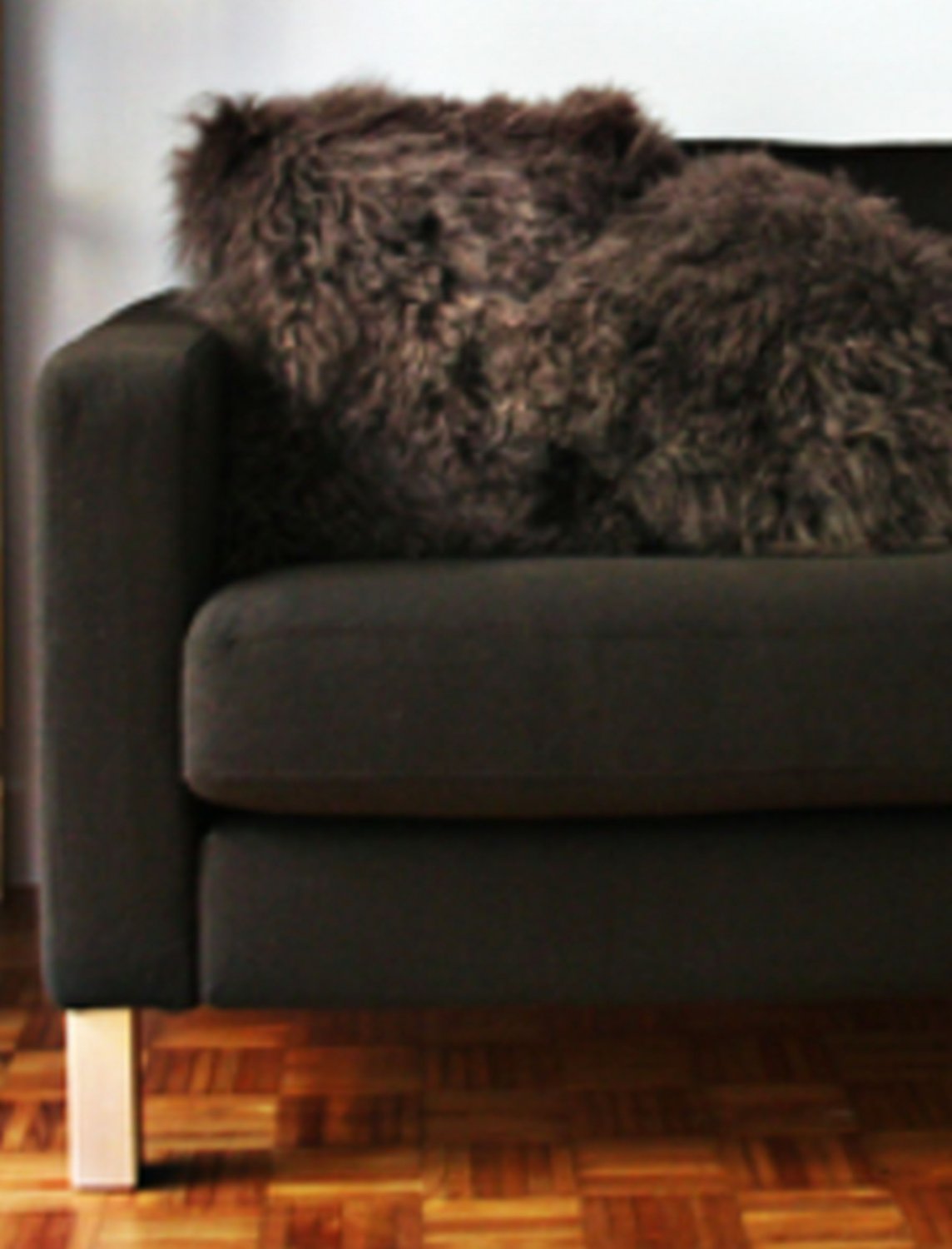 IKEA Karlstad Sofa Bed and Footstool SLIPCOVER Sofabed Ottoman Cover