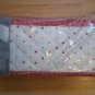 IKEA Fabler Crib BUMPER PAD Polka Dots Gingham Checked Edge Quilted Nursery Bedding Unisex