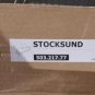IKEA Stocksund 3 Seat 78" Sofa SLIPCOVER Cover LJUNGEN GRAY Velvet Grey New