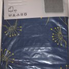 IKEA Beata Blom Blue Chartreuse KING Duvet COVER and Pillowcases Set RETRO Floral