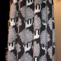 IKEA Kajsamia CURTAINS Drapes 2 Panels BLACK Eyelet Header 98" trees
