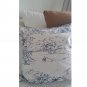 IKEA Emmie Land Cushion Cover Pillow Sham TOILE Blue White