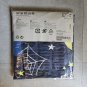 IKEA Vandring Uggla TWIN Duvet COVER and Pillowcase Set BLUE owl night moon