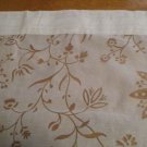 IKEA Borghild CURTAINS Drapes WHITE on WHITE Nature Inspired