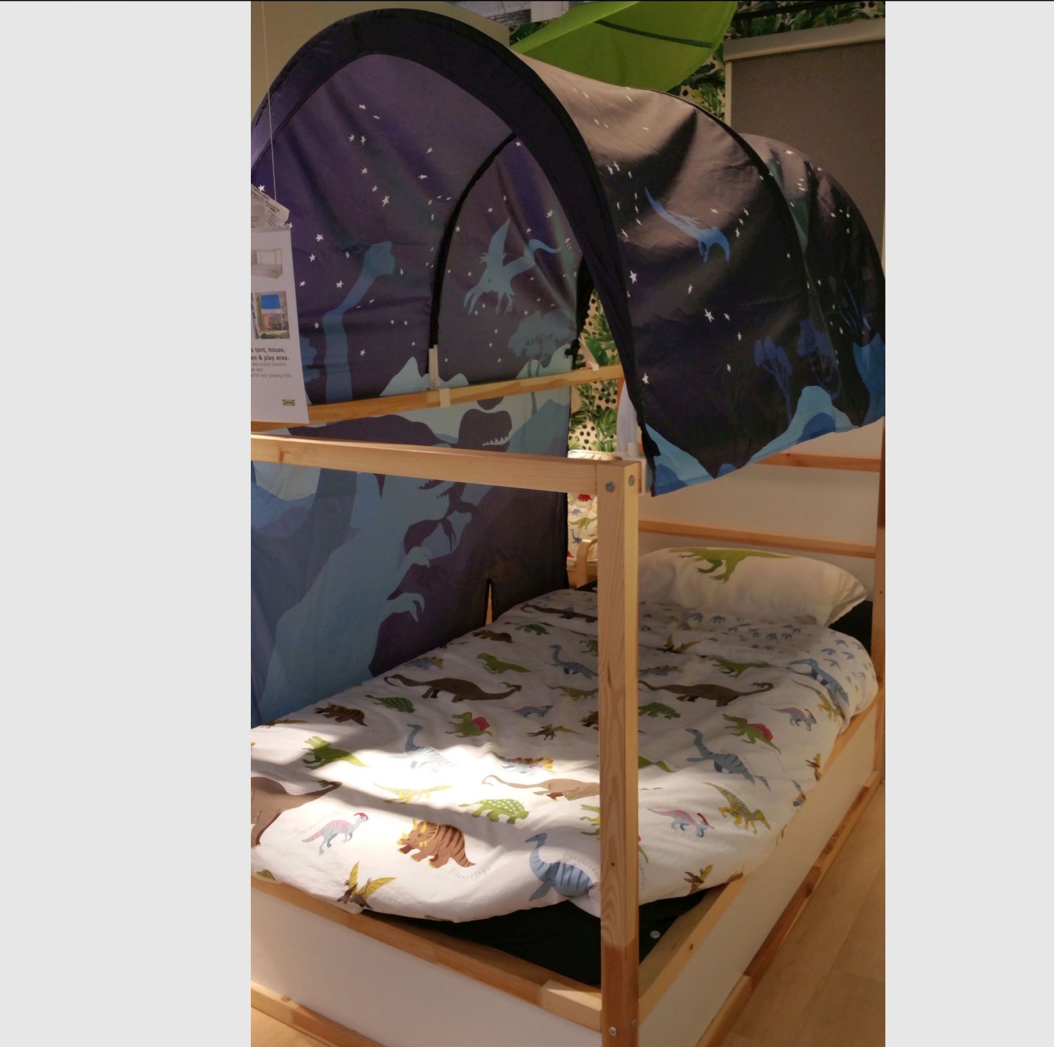 Dinosaur bed tent best sale