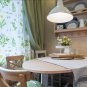 IKEA Ingert CURTAINS Drapes 2 Panels GREEN w tie-backs 98" Heavy Textured Cotton Linen