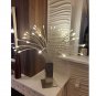 IKEA Stranne Table Lamp LED Modern STEEL Nickel Architectural Medusa Tentacle BNIB