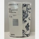 IKEA Junimagnolia KING Duvet COVER and Pillowcases Set BLUE Floral Vine Stripes