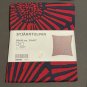 IKEA Stjarntulpan PILLOW SHAM Cushion Cover Dark BLUE Red Floral