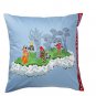 IKEA Glodande Cushion Cover EURO Pillow Sham 20x20 GL&Atilde;�DANDE Blue Alien Clouds Futuristic WONDERMOOI