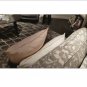 IKEA Stocksund 2 Seat Sofa SLIPCOVER Loveseat Cover HOVSTEN Gray Floral Watercolour Effect Grey 61in