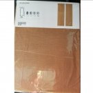 IKEA Silverlonn Drapes CURTAINS Light Brown  2 Panels SILVERLÖNN Cafe au lait coffee