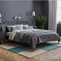 IKEA Langsted RUG Area Throw Mat LOW PILE Blue Green Turquoise