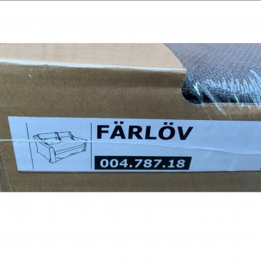 IKEA Farlov 2 Seat Sofa SLIPCOVER Loveseat Cover Flodafors Gray F&Atilde;�RL&Atilde;�V 70"  178cm wide grey