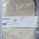 IKEA Henriksdal Barstool SLIPCOVER Bar Stool Cover DJUPARP YELLOW-BEIGE Yellow Beige Velvet 19" 48cm
