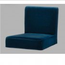 IKEA Henriksdal Barstool SLIPCOVER Bar Stool Cover DJUPARP GREEN BLUE Velvet 19" 48cm