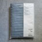 IKEA Nattjasmin TWIN Duvet COVER and Pillowcase Set BLUE Sateen Woven tone on tone stripe