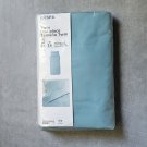 IKEA Gaspa TWIN Duvet COVER and Pillowcase Set TURQUOISE Blue Green Sateen Woven GÄSPA