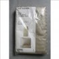 IKEA Nattjasmin TWIN Duvet COVER and Pillowcase Set BEIGE Sateen Woven tone on tone