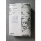 IKEA Stjarnrams KING Duvet COVER and Pillowcases Set Gray White STJÄRNRAMS Toile French Country