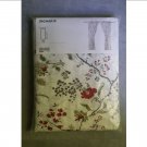 IKEA Ingmarie CURTAINS Drapes Floral vine Scandinavian Country Colonial Cottagecore Ramie