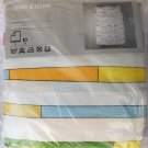 IKEA Unni Bjork QUEEN Full DUVET COVER Set RETRO Modern COLOR BAND BJÖRK IKEA Unni Bjork QUEEN Full DUVET COVER Set RETRO Modern COLOR BAND BJÖRK