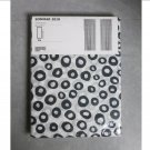 IKEA Sommar 2018 Drapes CURTAINS  Black White 2 Panels Dots Circles Spots Pattern