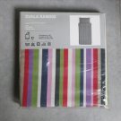 IKEA Dvala Randig Twin Single Duvet COVER Pillowcase Set Multicolor Bold Stripes