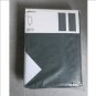 IKEA Sanela CURTAINS Drapes 2 Panels DARK GREEN VELVET 98" Long Black Out
