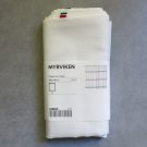 IKEA Myrviken Fabric SHOWER Curtain BLUE Red WHITE Stripe NAUTICAL