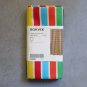 IKEA Bokvik Fabric SHOWER CURTAIN Stripes Multicolor Cabana Horizontal