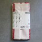 IKEA Vinter 2014 Fabric SHOWER Curtain RED WHITE Stripe Nordic XMAS